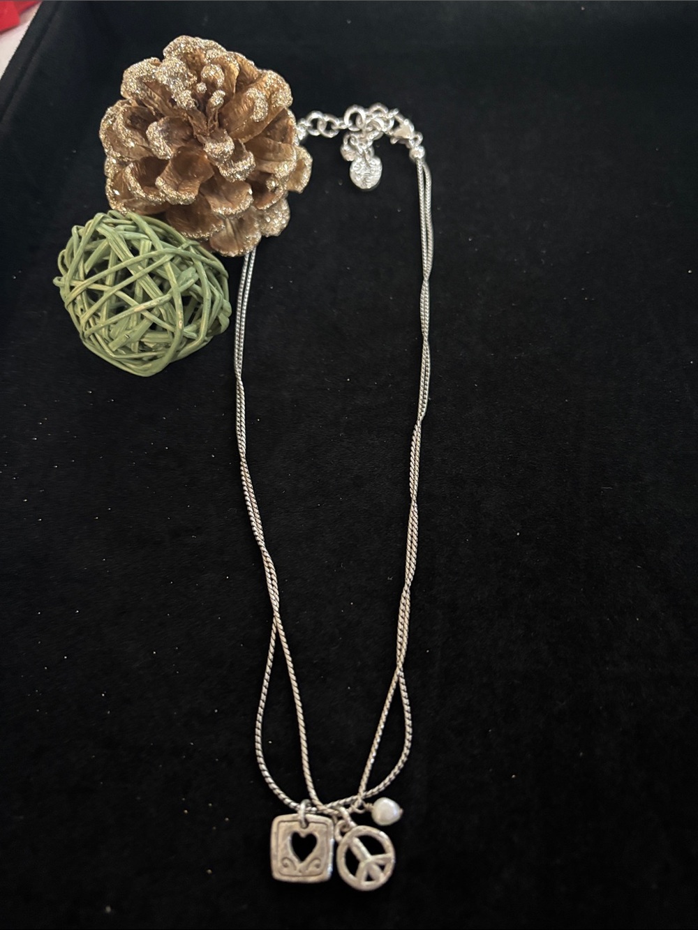 Brighton Love & Peace Necklace